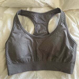 NVGTN Charcoal Seamless Sports Bra